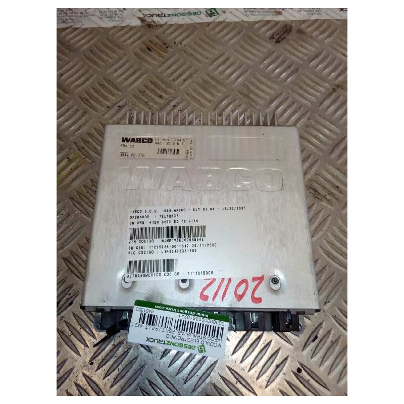 Recambio de modulo electronico para iveco stralis (as) fsa t / fp lt 4x2 gran espacio referencia OEM IAM 4461350160  CENTRALITA