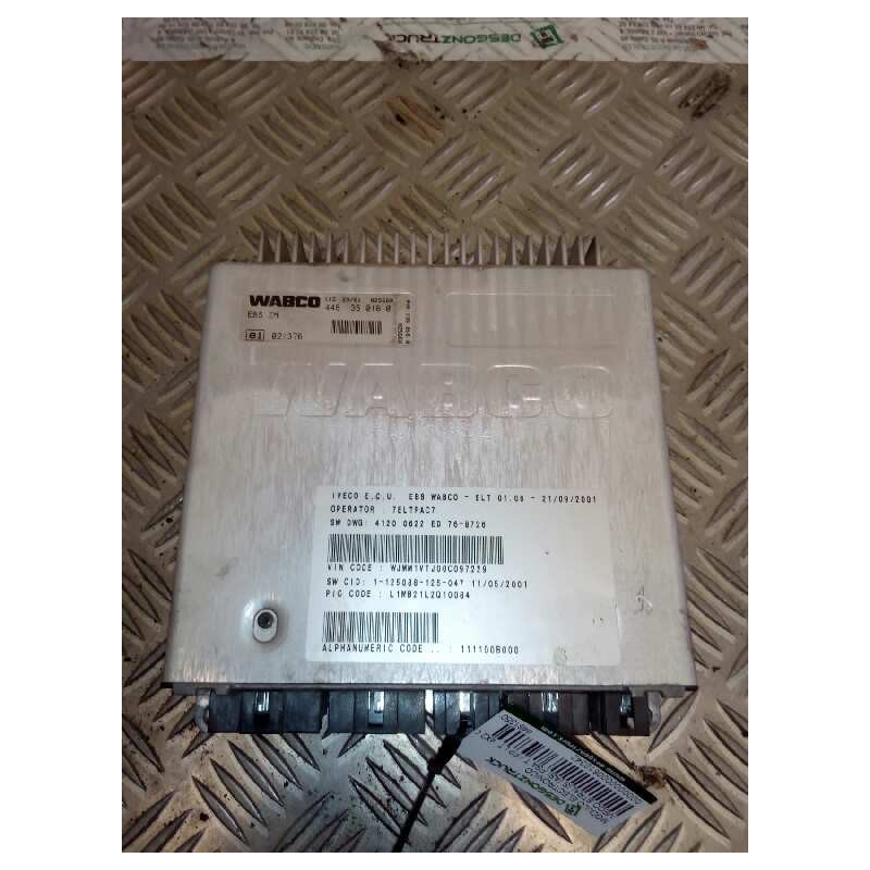 Recambio de modulo electronico para iveco stralis (as) fsa t / fp lt 4x2 gran espacio referencia OEM IAM 4461350160  CENTRALITA