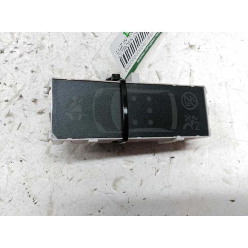Recambio de luz interior para citroën c5 berlina 1.6 hdi fap referencia OEM IAM 9664644180 CHIVATO PUERTAS ABIERTAS Y AIRBAG - Negro