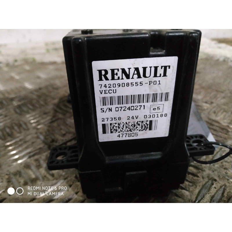 Recambio de modulo electronico para renault magnum ab 2005 cabina adel.tractor semirr. 4x2 4xx.18 gran espacio referencia OEM IA - Rojo 2