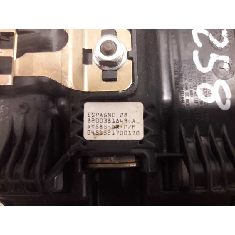 Recambio de airbag delantero izquierdo para renault megane ii classic berlina confort authentique referencia OEM IAM 8200381849A - Negro 5