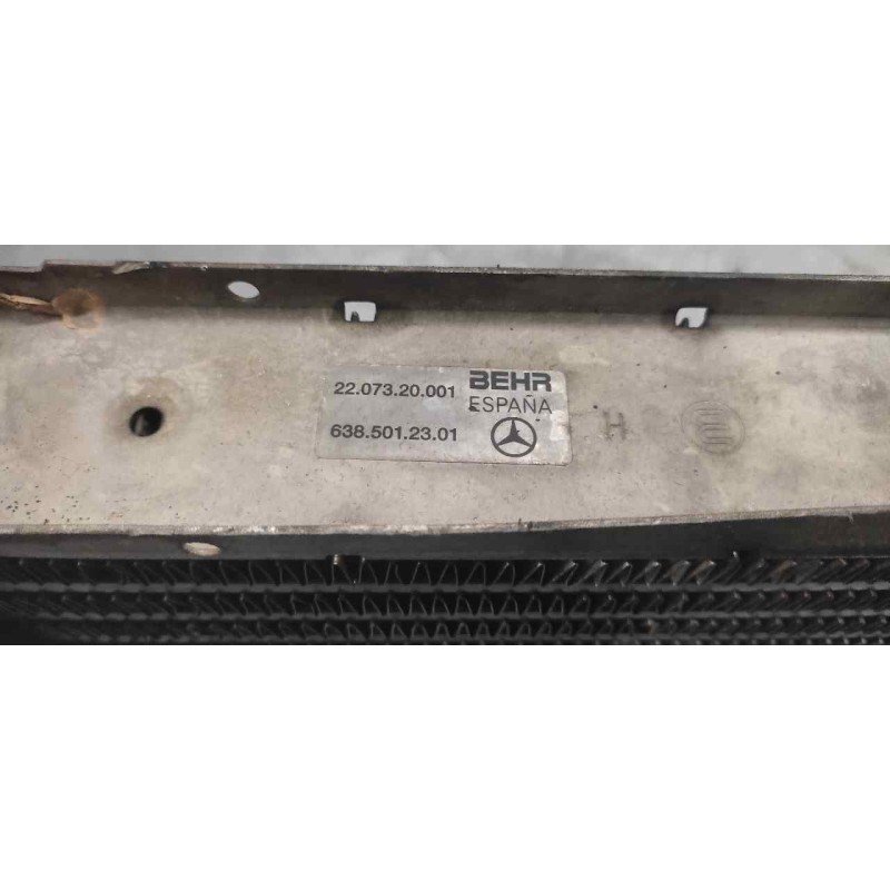 Recambio de intercooler para mercedes-benz vito (w638) combi 110 d euro 2 (638.174) referencia OEM IAM 6385012301 - Blanco 2