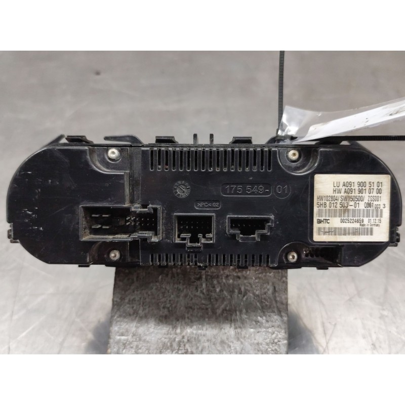 Recambio de mando climatizador para infiniti q30 1.5 d referencia OEM IAM 5HB012503 - Gris 2