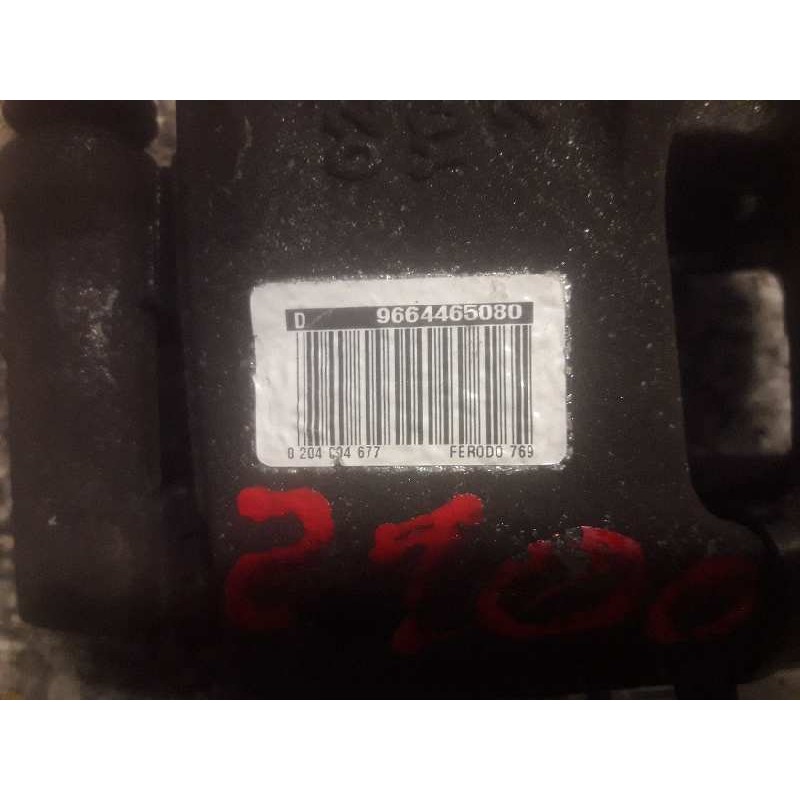 Recambio de pinza freno delantera derecha para peugeot partner (s2) combi plus referencia OEM IAM 9664465080 - Blanco 2