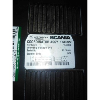 Recambio de modulo electronico para scania serie p/g/r (c-clase) 11.7 diesel referencia OEM IAM 1739322 1546093 