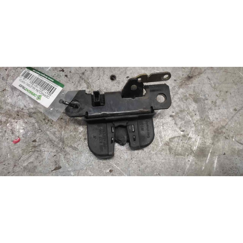 Recambio de cerradura maletero / porton para seat leon (1m1) signo referencia OEM IAM 3B9827505C 3 PINS - Negro 2