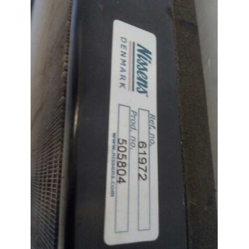 Recambio de radiador agua para iveco daily caja abierta / volquete referencia OEM IAM 61972 505804 