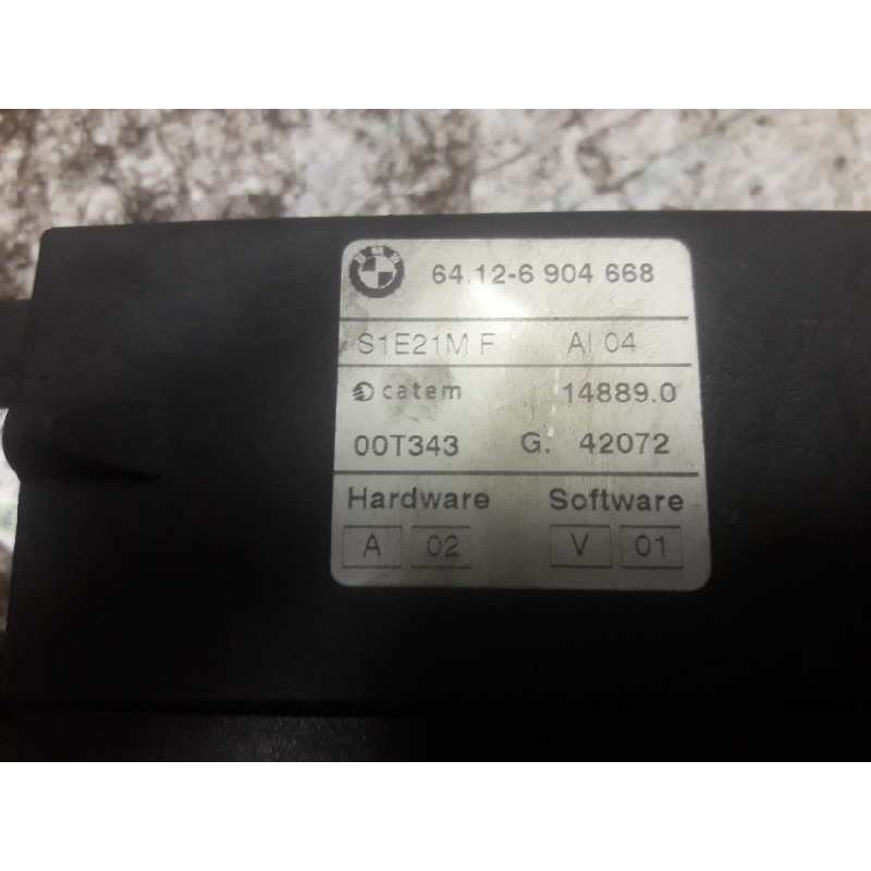 Recambio de centralita calefaccion para bmw serie 3 berlina (e46) 320d referencia OEM IAM 64126904668 148890 2 PINS - Negro 2