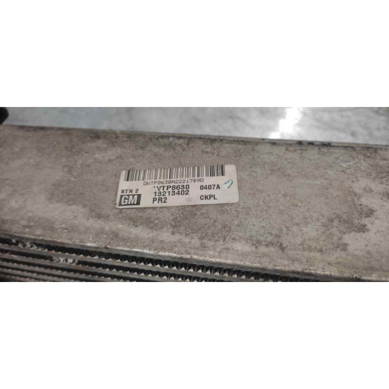 Recambio de intercooler para opel astra h ber. cosmo referencia OEM IAM 13213402 3