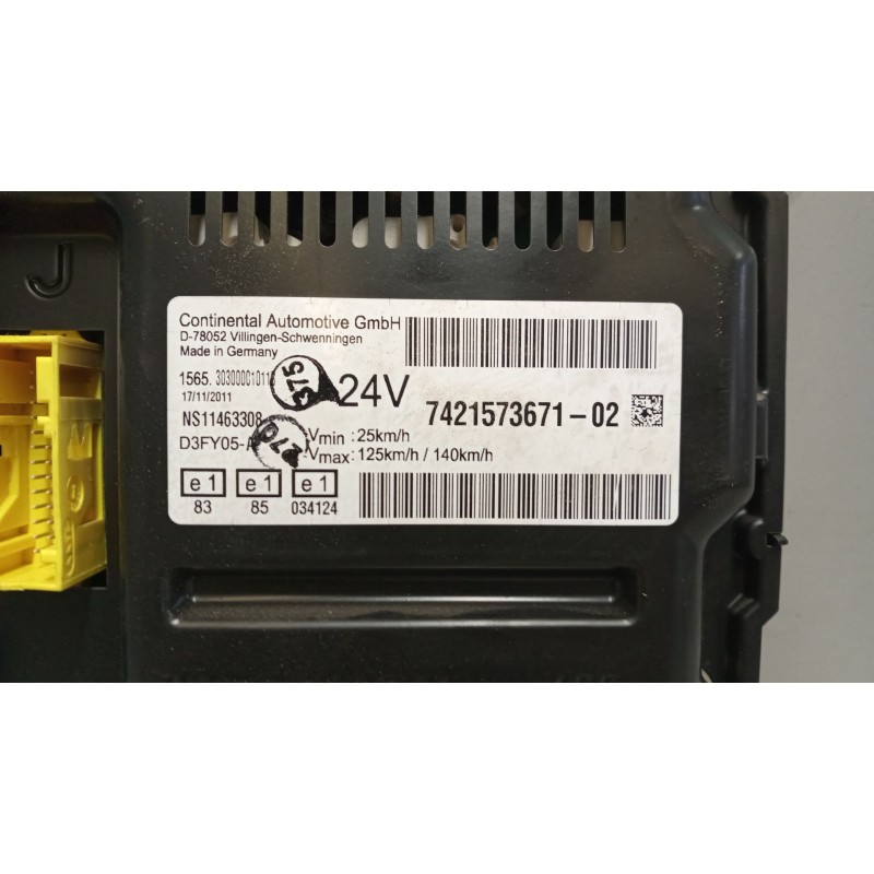Recambio de cuadro instrumentos para renault magnum ab diesel referencia OEM IAM 7421573671 - Blanco 2