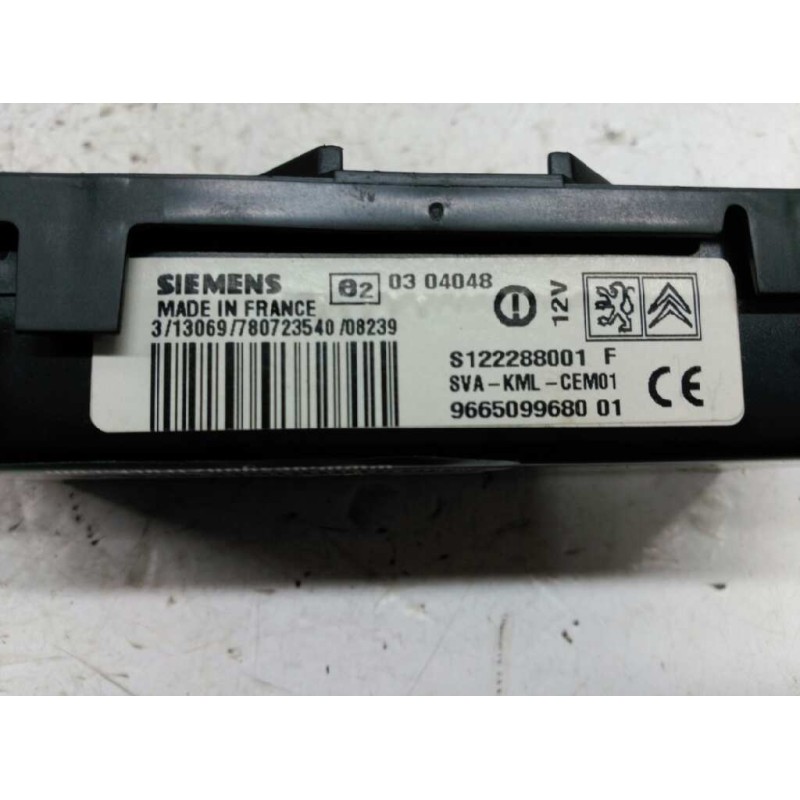 Recambio de modulo electronico para citroën c5 berlina 1.6 hdi fap referencia OEM IAM 9665099680 CENTRALITA BLUETOOTH - Negro 4