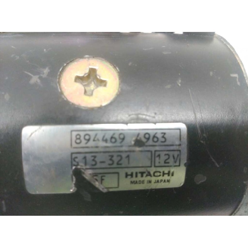 Recambio de motor arranque para isuzu van midi van midi caja cerrada, largo referencia OEM IAM 89446949632 9 DIENTES S13-321 - H 3
