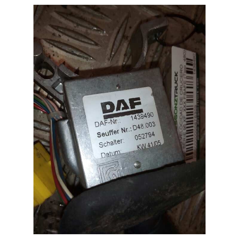 Recambio de mando velocidad de crucero para daf serie 95 xf .480 fsafe (tipo .480) larga distancia referencia OEM IAM 1439490 - Blanco 3
