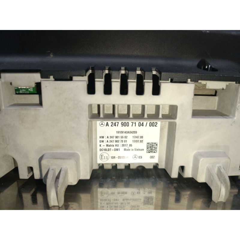 Recambio de cuadro instrumentos para mercedes-benz clase a (w177) a 180 (177.084) referencia OEM IAM A2479007104 - Gris 7