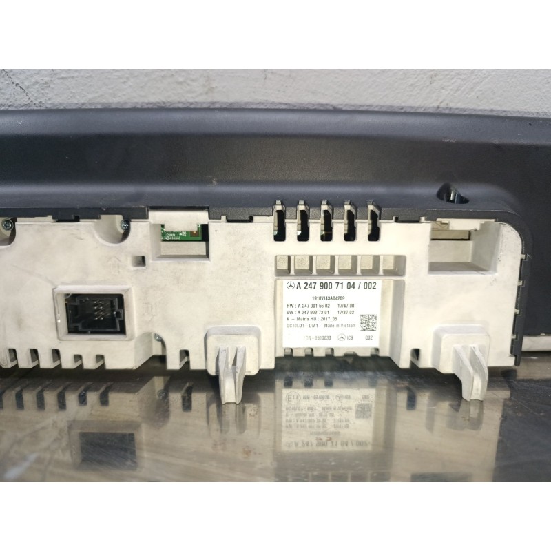 Recambio de cuadro instrumentos para mercedes-benz clase a (w177) a 180 (177.084) referencia OEM IAM A2479007104 - Gris 8