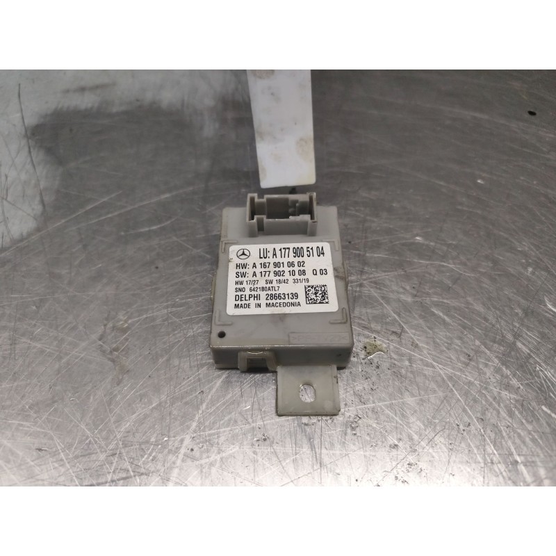 Recambio de modulo electronico para mercedes-benz clase a (w177) a 180 (177.084) referencia OEM IAM A1779005104 28663139 - Gris 3