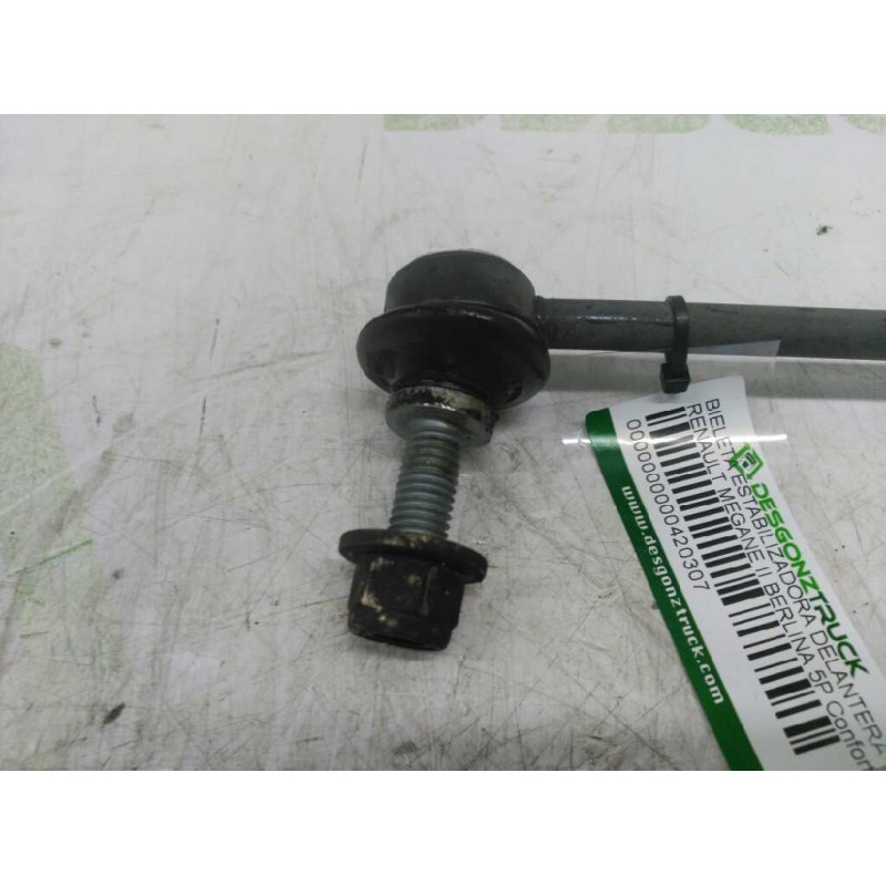 Recambio de bieleta estabilizadora delantera izquierda para renault megane ii berlina 5p confort authentique referencia OEM IAM - Negro 3