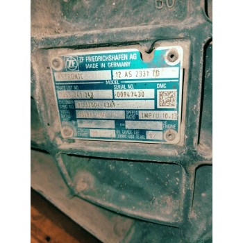Recambio de caja cambios para man tgx 18.xxx 12.4 diesel referencia OEM IAM 12AS2331TD 1353041048 81320046369
