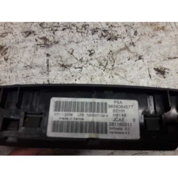 Recambio de mando climatizador para citroën c4 berlina cool referencia OEM IAM 9658084577 281160311 