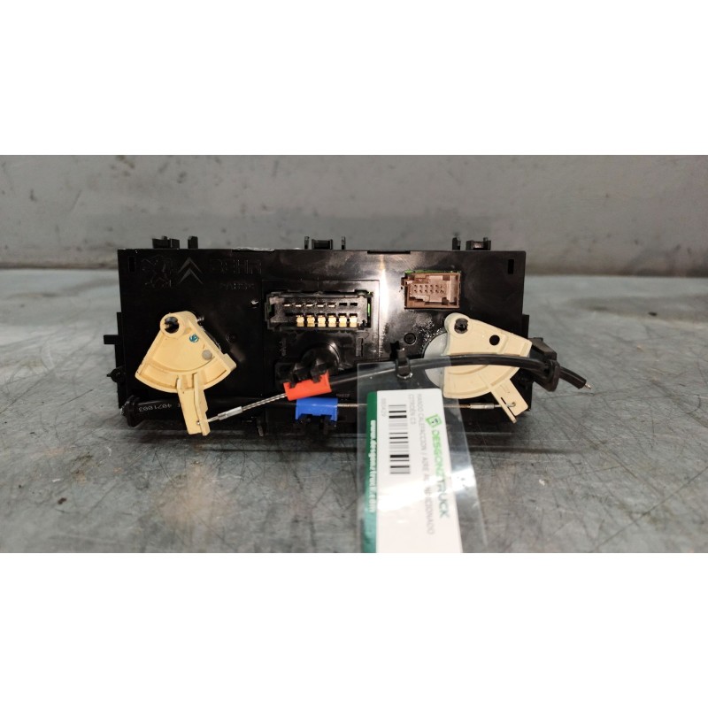 Recambio de mando calefaccion / aire acondicionado para citroën c3 attraction referencia OEM IAM - Negro 2