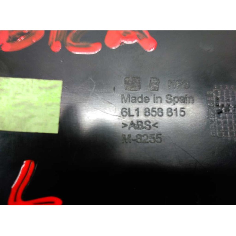 Recambio de guarnecidos consola de mandos para seat ibiza (6l1) fresh referencia OEM IAM 6L1858815 3
