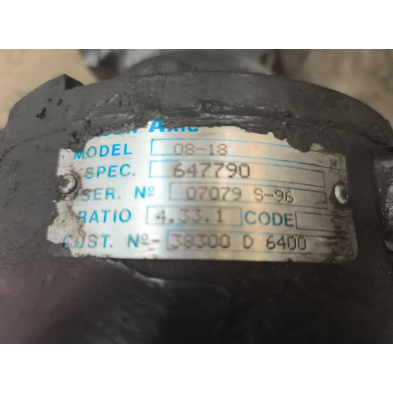 Recambio de grupo para volvo fl 612 fg 612 l 132/154 kw interc. corto referencia OEM IAM 0818 38300D6400 RATIO:4.33.1/9X39 2