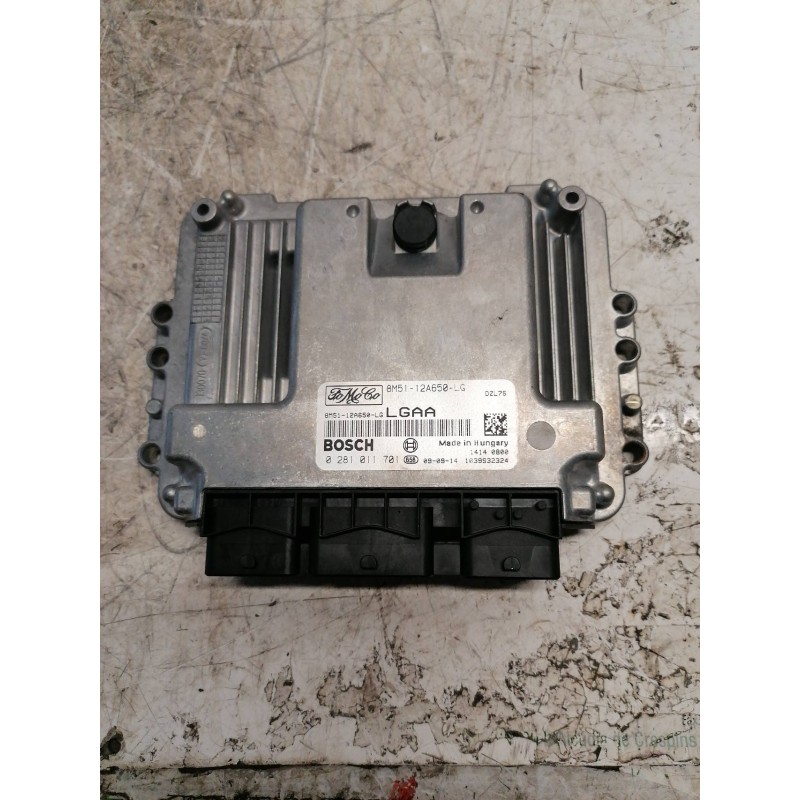 Recambio de centralita motor uce para ford focus lim. (cb4) 1.6 tdci cat referencia OEM IAM 8M5112A650LG 0281011701 1039S32324 - Gris