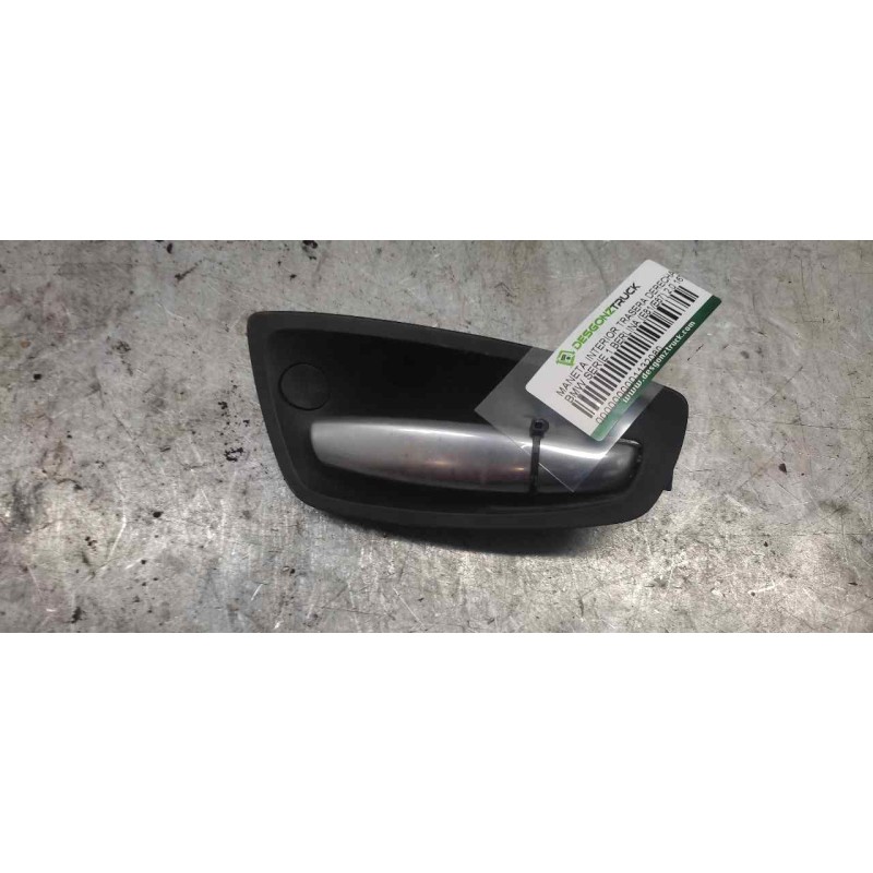Recambio de maneta interior trasera derecha para bmw serie 1 berlina (e81/e87) 2.0 16v diesel cat referencia OEM IAM - Negro