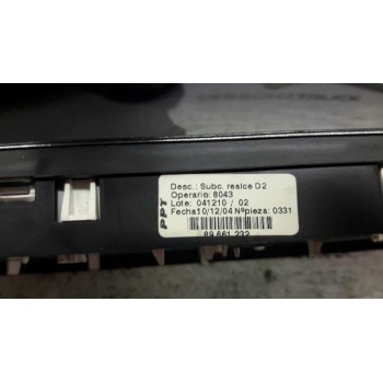 Recambio de cuadro instrumentos para peugeot 407 st confort referencia OEM IAM 9658138280  