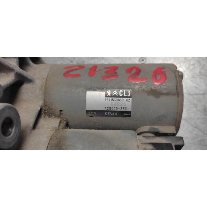 Recambio de motor arranque para citroën c3 attraction referencia OEM IAM 9671530880 4280008331 10 DIENTES - Negro 3