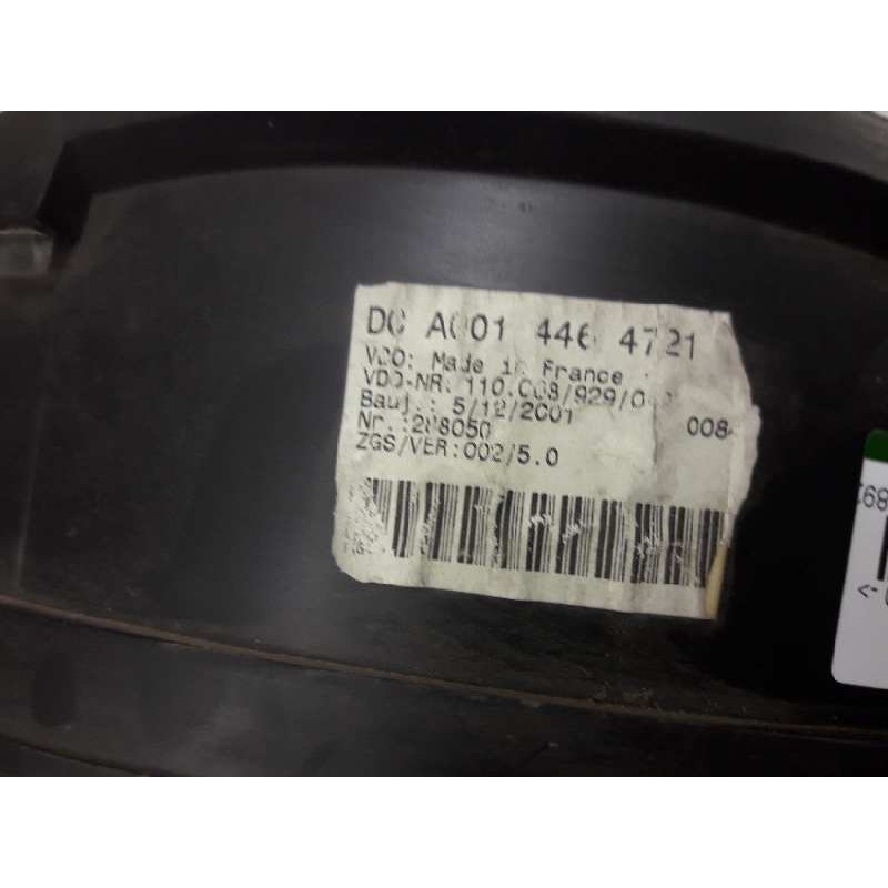 Recambio de cuadro instrumentos para mercedes-benz sprinter 02.00  combi referencia OEM IAM 1100089290 288050 88311295 - Blanco 2