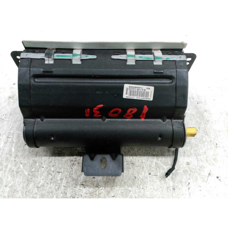 Recambio de airbag delantero derecho para renault megane ii berlina 5p confort authentique referencia OEM IAM 8200292043C - Negro 2