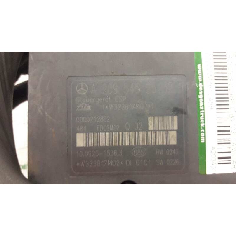 Recambio de abs para mercedes-benz clase c (w203) familiar c 220 t cdi (203.206) referencia OEM IAM A2095452532 A2095452532 6