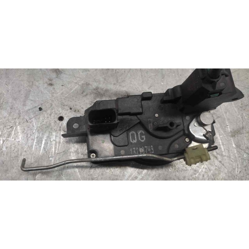 Recambio de cerradura puerta delantera derecha para opel zafira b cosmo referencia OEM IAM 13210749 4 PINS - Negro 3