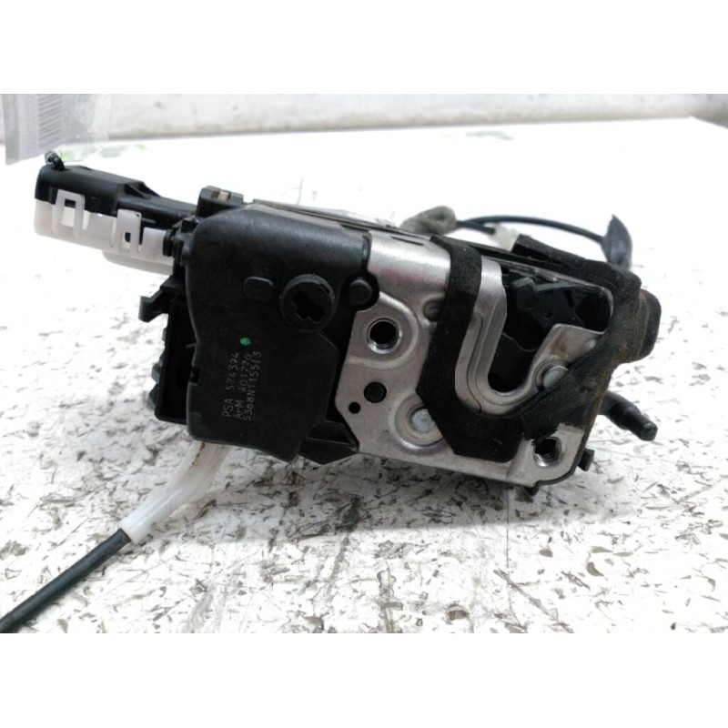 Recambio de cerradura puerta trasera derecha para citroën c5 berlina 1.6 hdi fap referencia OEM IAM PSA574394 - Negro 4