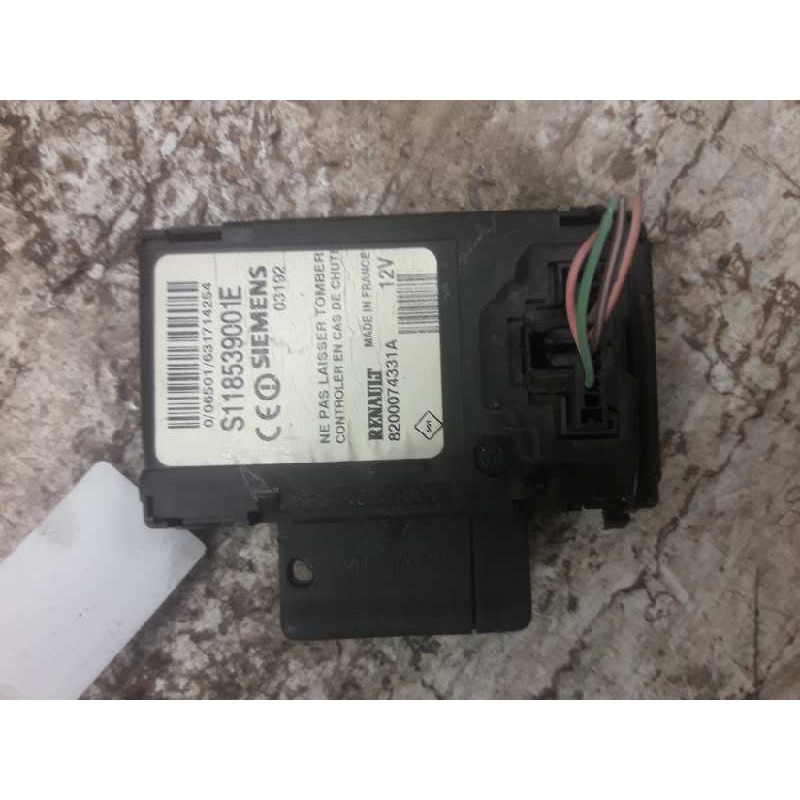 Recambio de conmutador de arranque para renault megane ii berlina 5p confort authentique referencia OEM IAM 8200074331A S1185390 - Negro