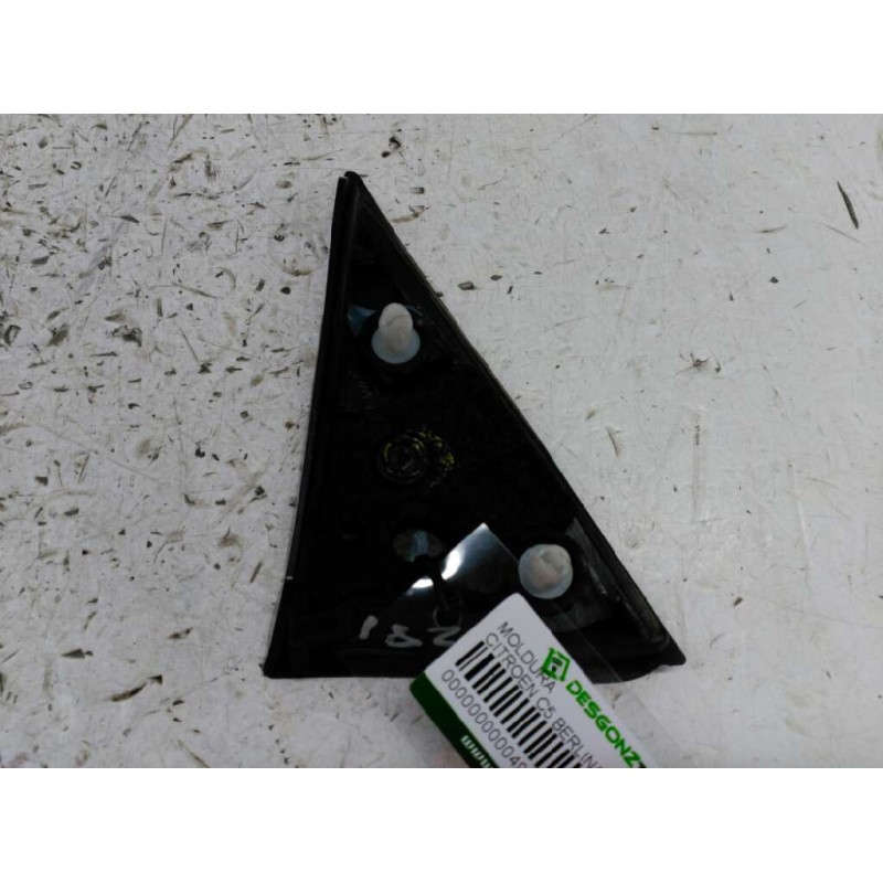 Recambio de moldura para citroën c5 berlina 1.6 hdi fap referencia OEM IAM  EXTERIOR LUNA CUSTODIA IZQUIERDA - Negro 2