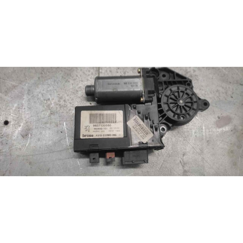 Recambio de motor elevalunas delantero derecho para peugeot 307 break / sw (s1) sw pack referencia OEM IAM 9637130580 990832101 - Negro 3