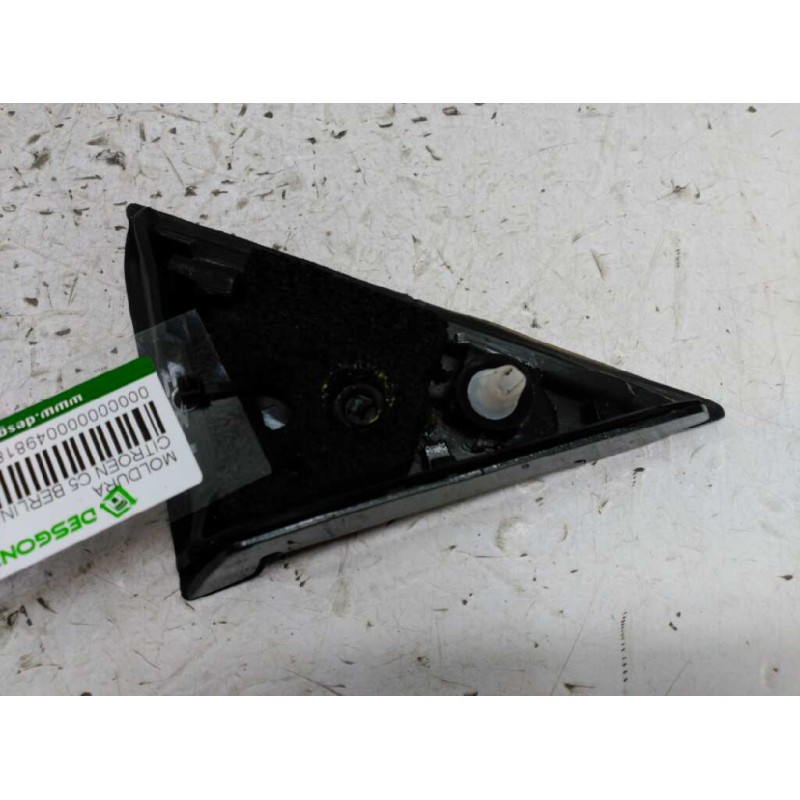 Recambio de moldura para citroën c5 berlina 1.6 hdi fap referencia OEM IAM  EXTERIOR LUNA CUTODIA DERECHA - Negro 2