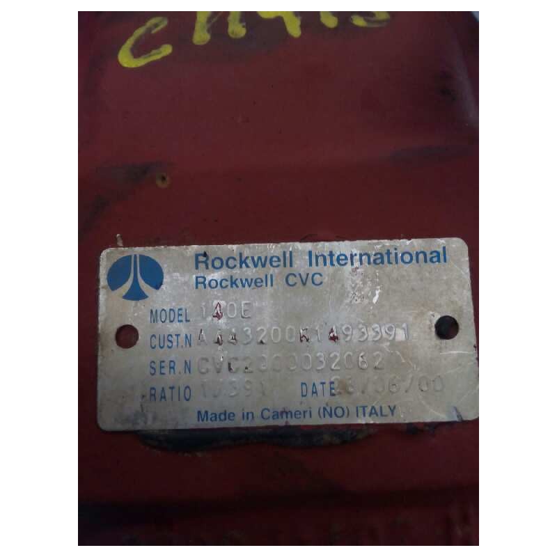 Recambio de grupo para iveco eurocargo chasis  (typ 150 e 23) tráfico urbano referencia OEM IAM 140E A443200K1493391 1/391 - Blanco 2
