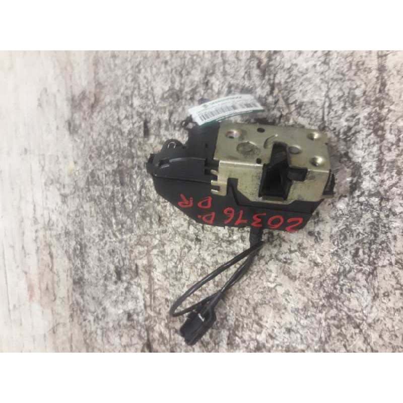 Recambio de cerradura puerta delantera derecha para renault megane ii berlina 5p confort authentique referencia OEM IAM  4 PINS - Negro