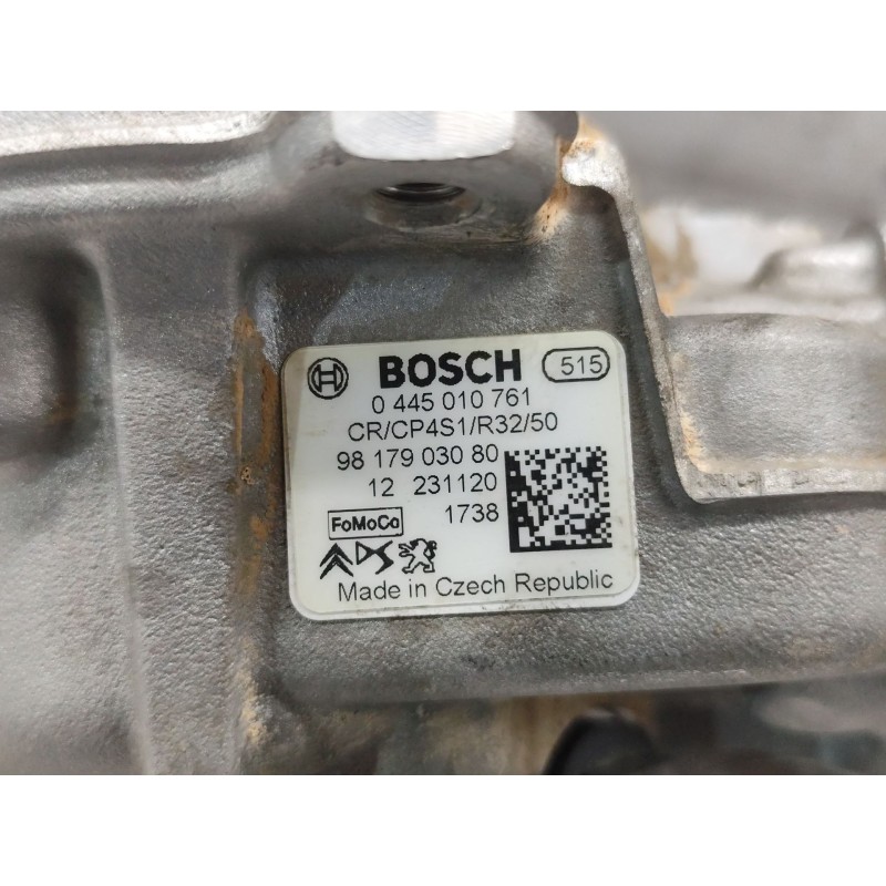 Recambio de bomba inyeccion para peugeot 308 i (4a_, 4c_) 1.6 hdi referencia OEM IAM 0445010761 - Azul 2