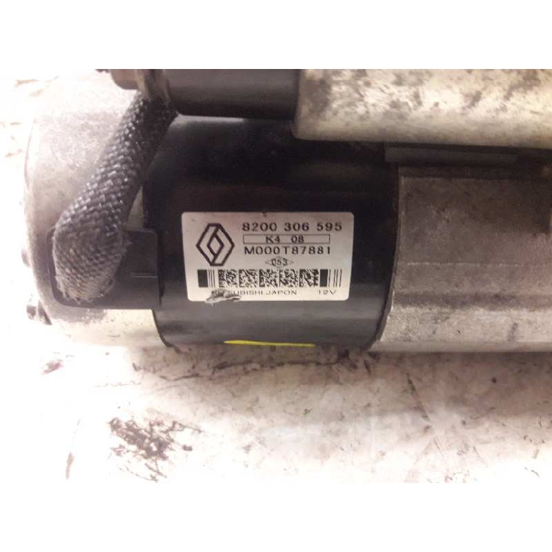 Recambio de motor arranque para renault megane ii classic berlina confort authentique referencia OEM IAM 8200306595 M000T87881 1 - Negro 3