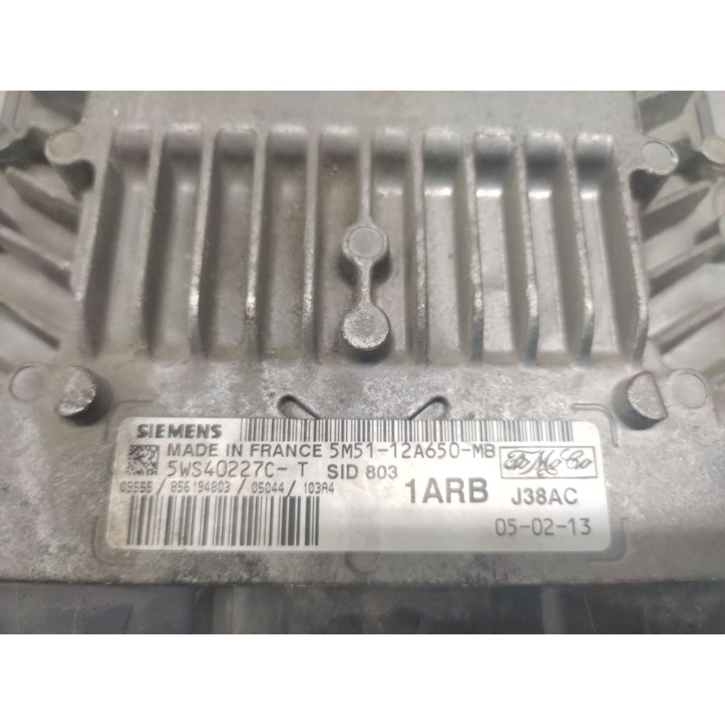Recambio de centralita motor uce para ford focus berlina (cap) ghia referencia OEM IAM 5M5112A650MB - Negro 4