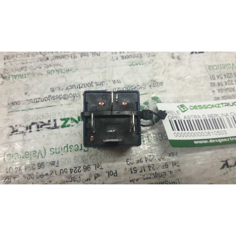 Recambio de rele para opel astra g berlina club referencia OEM IAM 90450169 2