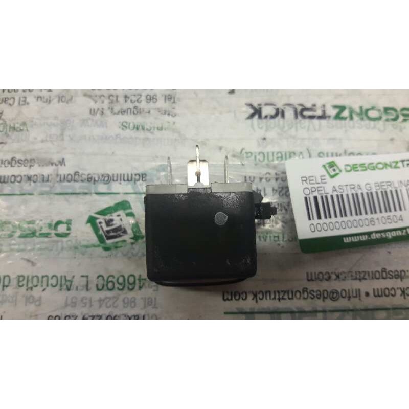 Recambio de rele para opel astra g berlina club referencia OEM IAM 90191753 2