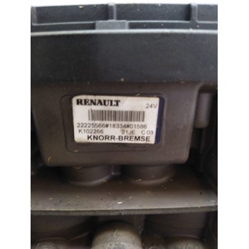 Recambio de valvula aire para renault serie t 12.8 diesel referencia OEM IAM 22225566 K102266 VALVULA EBS