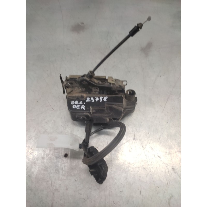 Recambio de cerradura puerta delantera derecha para renault laguna ii (bg0) authentique referencia OEM IAM  4 PINS - Gris 2