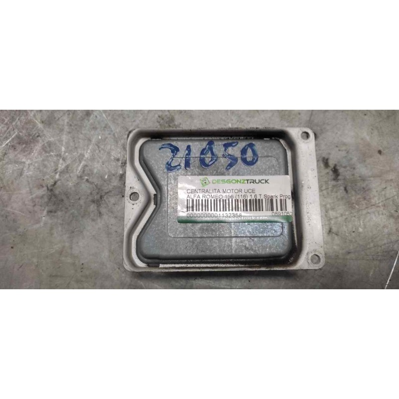 Recambio de centralita motor uce para alfa romeo 156 (116) 1.6 t.spark progression referencia OEM IAM 08910520473100107 - Azul 2