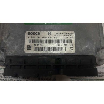 Recambio de centralita motor uce para opel astra g berlina club referencia OEM IAM 98589736 0281001670 